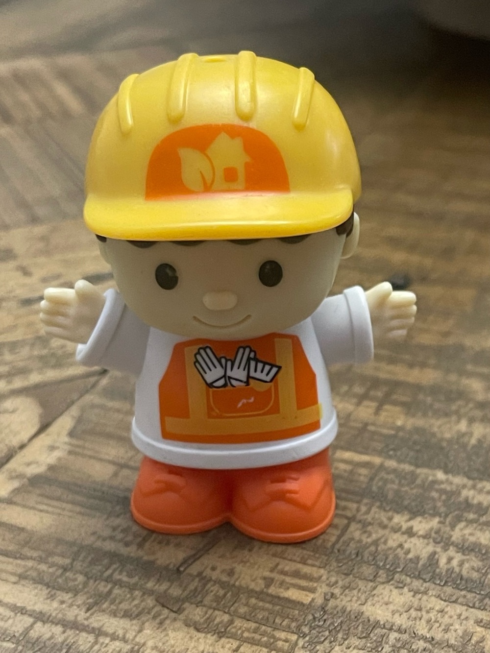 Fisher-Price Little People construction worker figure-plastic replacement